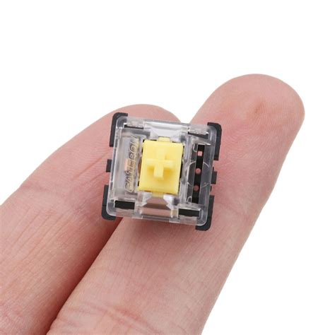 120PCS Pack 3Pin Gateron Linear Yellow Switch Keyboard Switch for ...