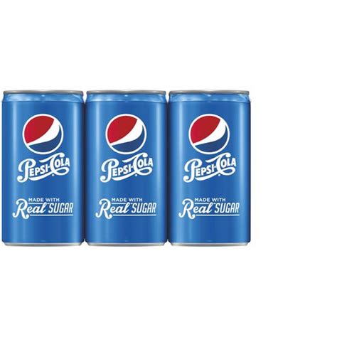 Pepsi Made with Real Sugar Cola - 6 Pack, 45 fl oz