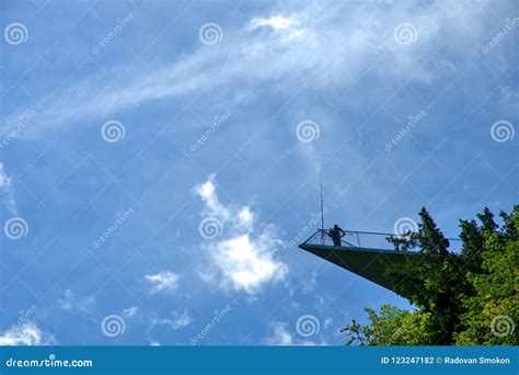 Skywalk of Hallstatt. World Heritage View in Hallstatt, Austria ...