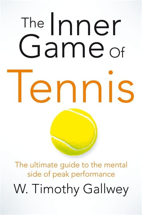 Inner Game Of Tennis, W Timothy Gallwey | 9781447288503 | Boeken | bol