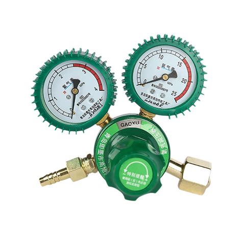 Buy FGHJQ Oxygen Bottle Regulators O2 Reducing Pressure Acetylene Double Gauge Regulator Oxygen ...