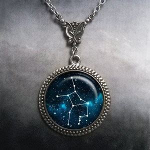 Virgo Constellation Necklace Virgo Necklace Celestial Jewelry - Etsy