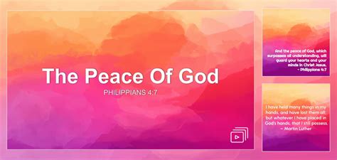 The Peace Of God Sermon by Sermon Research Assistant, Philippians 4:7 - SermonCentral.com