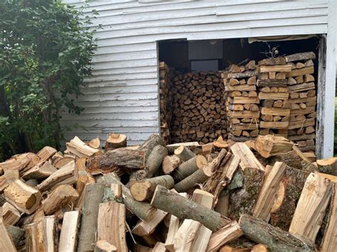 Wood Stacking As Art. A Miracle To Me. Come On, Winter - Bedlam Farm