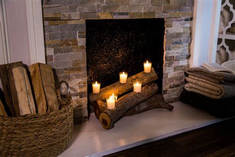 13 Unique What To Put In An Empty Fireplace | Fireplace Ideas