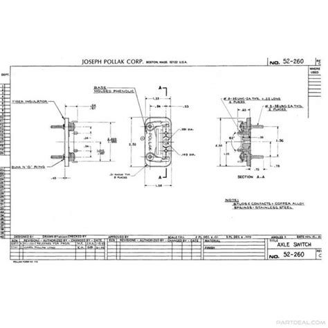 Pollak 7 Pin Round Connector Wiring Diagram