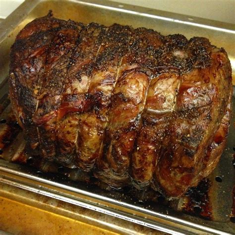 Sea Salt & Cracked Black Pepper Encrusted Oven-Roasted Rib Eye Roast -- It's as easy as 1-2-3 ...