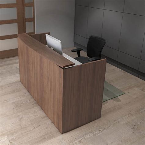 Reception Desk with Transaction Top - 7 Colors! - McAleer's Office Furniture, Mobile, AL