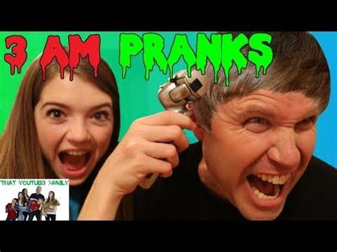 3 AM PRANKS! / That YouTub3 Family - YouTube | That youtub3 family, Good pranks, Family channel