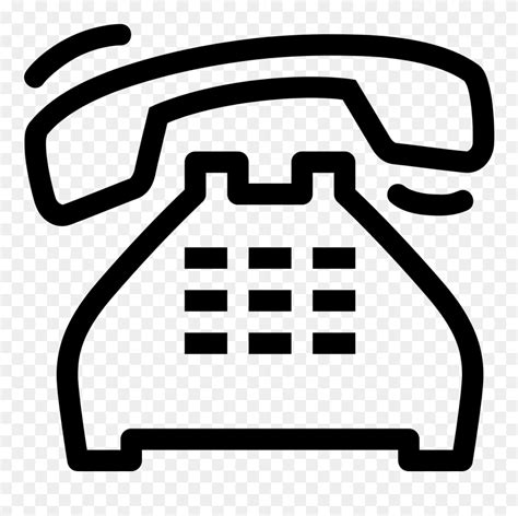 Download Ringing Phone Icon - Vector Telephone Icon Png Clipart ...