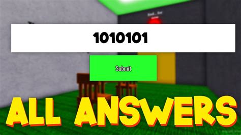 ALL PUZZLE DOORS ANSWERS 1-86 (Roblox Puzzle Doors Walkthrough) - YouTube