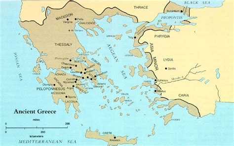 The Greek homeland centered on the lower southern part of the Balkan ...