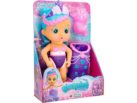 Bloopies Mermaids Magic Tail Boneca Nelly IMC Toys 908741 - Juguetilandia