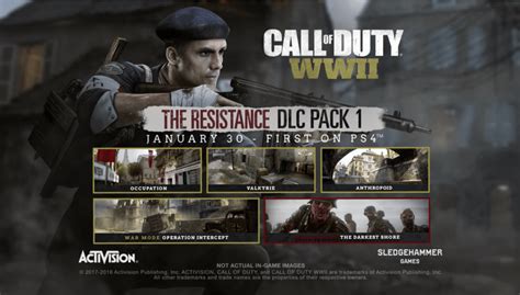 CoD WWII: Vorschau Trailer und Infos zum Resistance DLC Pack - Trippy Leaks