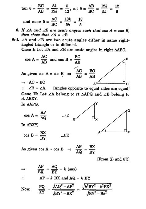 Introduction to trigonometry class 10 math - Studypur