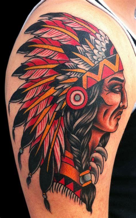 Portfolio @ DAVID BRUEHL | Indian tattoo, Native tattoos, Indian tattoo design