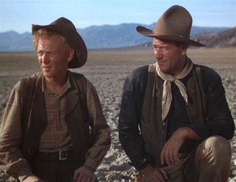 Harry Carey, Jr. and John Wayne in "Three Godfathers" (1948). | John wayne movies, John wayne, Wayne