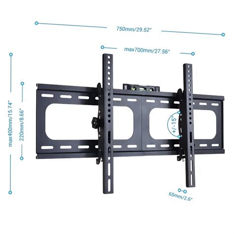 For Hisense Tv Wall Mount Bracket Lcd Led Plasma Flat Screen 15 Degree ...