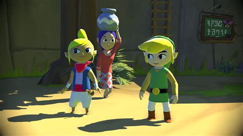 The Legend of Zelda: Wind Waker HD Comparison Video