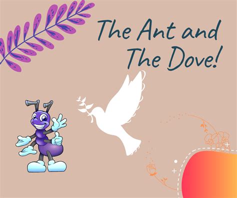 The Ant And The Dove - education short story for kids