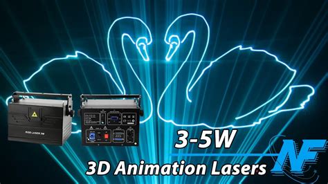 3~5W 3d RGB Animation laser light from NewFeel lasers - YouTube