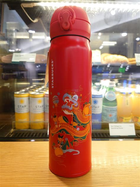 Year of the Dragon merch from Starbucks Malaysia : r/starbucks