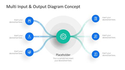 3 Steps Input and Output PowerPoint Diagram - SlideModel