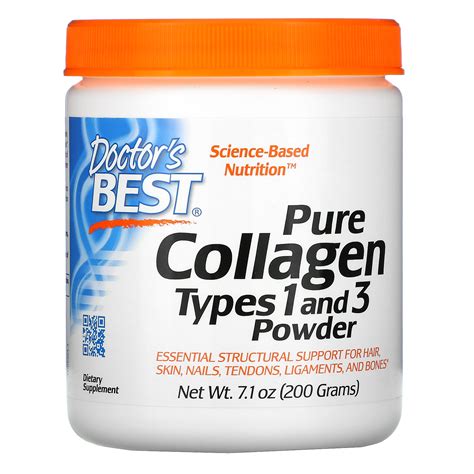 Doctor's Best, Pure Collagen Types 1 and 3 Powder, 7.1 oz (200 g) - iHerb