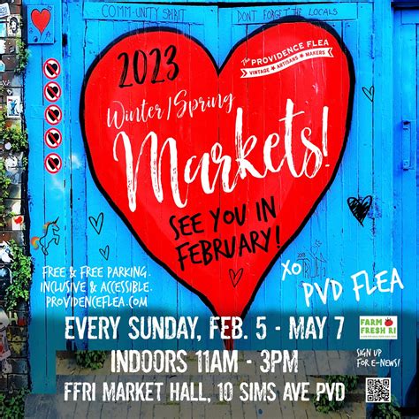 Providence Flea Winter/Spring 2023 Markets | Hey Rhody Media Co.