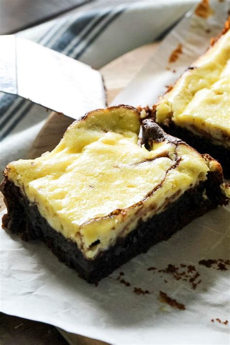 Easy Cream Cheese Brownies (From a Box Mix!) - All Things Mamma