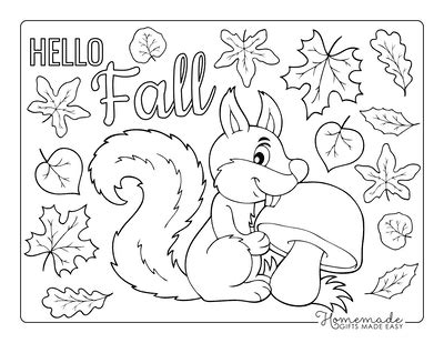 Squirrel Coloring Page Pdf / Red Squirrel On Tree Coloring Page Free Squirrel Coloring Pages ...