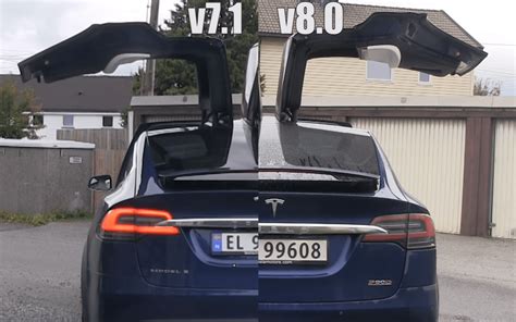 Tesla Model X's Falcon Wing doors are significantly faster after v8.0 software update - Electrek