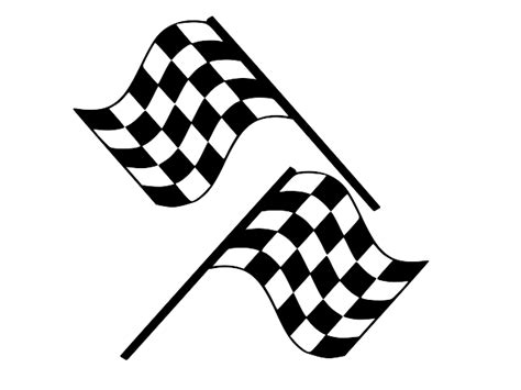 Checkered Flag Logo - ClipArt Best