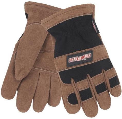 XL Men's Leather Work Gloves - Insulated - UnoClean