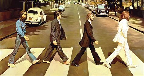 Beatles Abbey Road Art