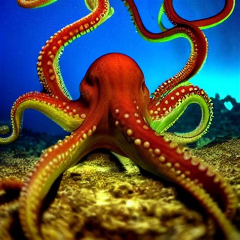 KREA - octopus god is almighty, incredible photography, beautiful ...