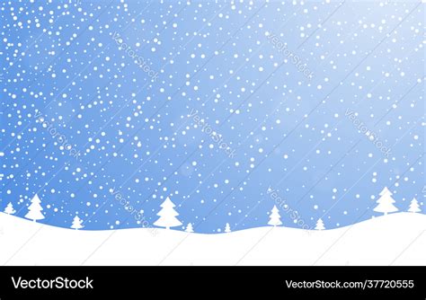 Christmas holiday background winter snow december Vector Image