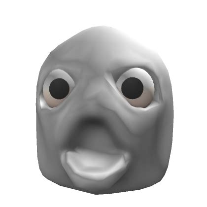 Shocked Head - White | Roblox Item - Rolimon's