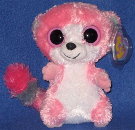 Ty Beanie Boo Boos Bubblegum The Lemur 6" CARLETTO Edition MWMT for sale online | eBay