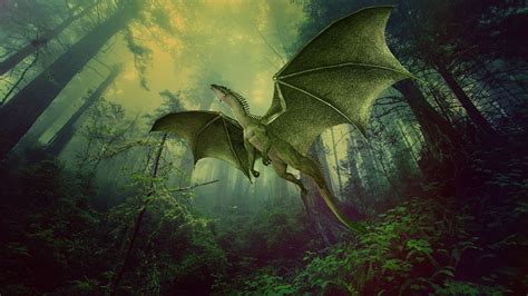 Dragon Forêt Créature Mythique · Image gratuite sur Pixabay