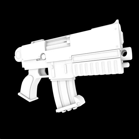 DEVIL'S GUN 3D MODEL on Behance