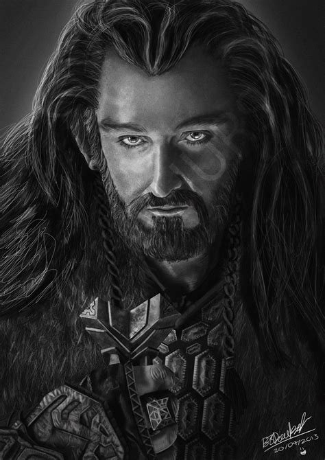 ArtStation - Thorin Oakenshield (Hobbit Fanart)