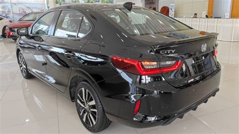 All-New 2023 Honda City 1.5L RS - Black Color | Exterior and interior ...