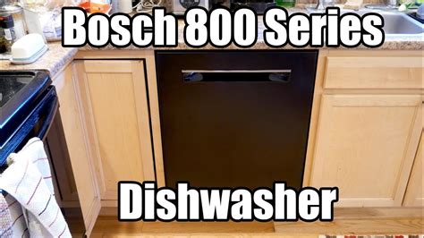 New Bosch 800 Series Dishwasher Setup! - YouTube