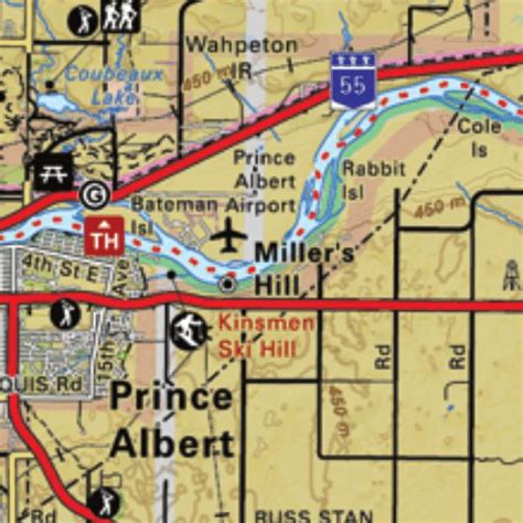 Map71 Prince Albert - Saskatchewan Map by Backroad Mapbooks | Avenza Maps