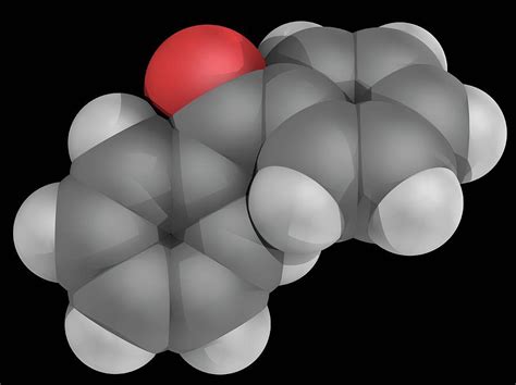 Benzophenone Molecule Photograph by Laguna Design/science Photo Library ...