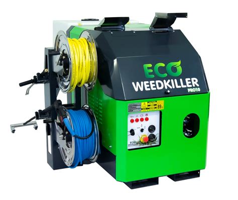 Eco Weedkiller PRO Series hot water devices for professionals