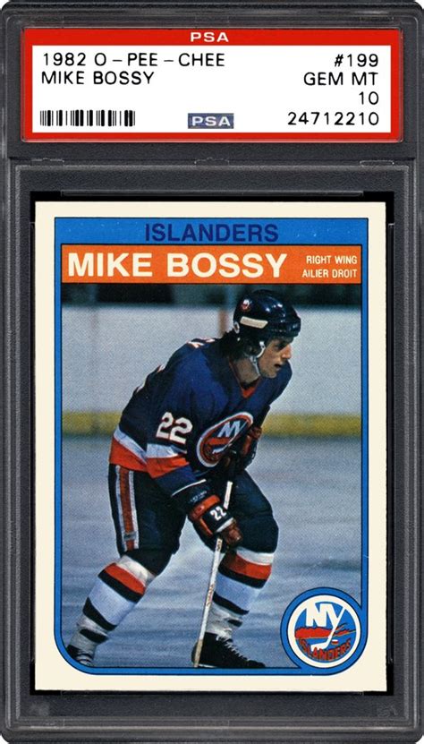 Auction Prices Realized Hockey Cards 1982 O-Pee-Chee Mike Bossy