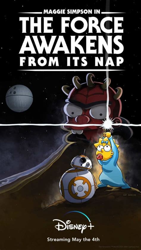 ‘The Simpsons’ & ‘Star Wars’ Crossover For A New May 4th Short On Disney+