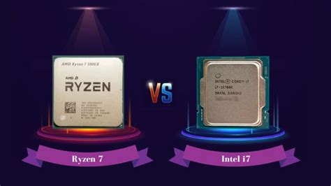 Ryzen 7 vs i7: Selecting the Right Choice [WHICH IS BETTER]